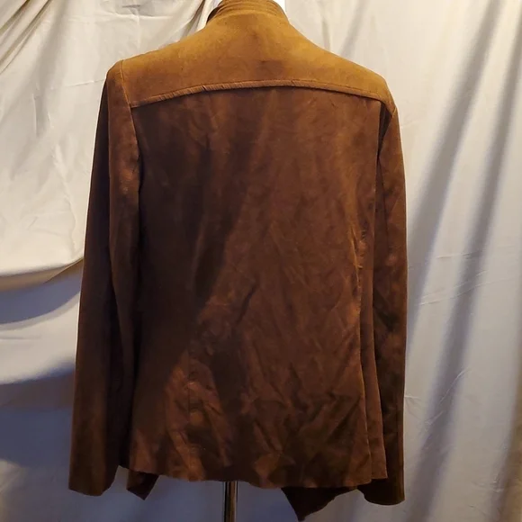 V Cristina Boho Waterfall Jacket Sz LG - Picture 4 of 7